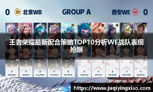 王者荣耀最新配合策略TOP10分析WE战队表现抢眼